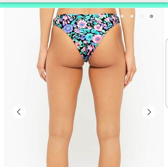 Motel Brand Ruffle Floral Bikini Two Piece Set - Picture 5 of 6